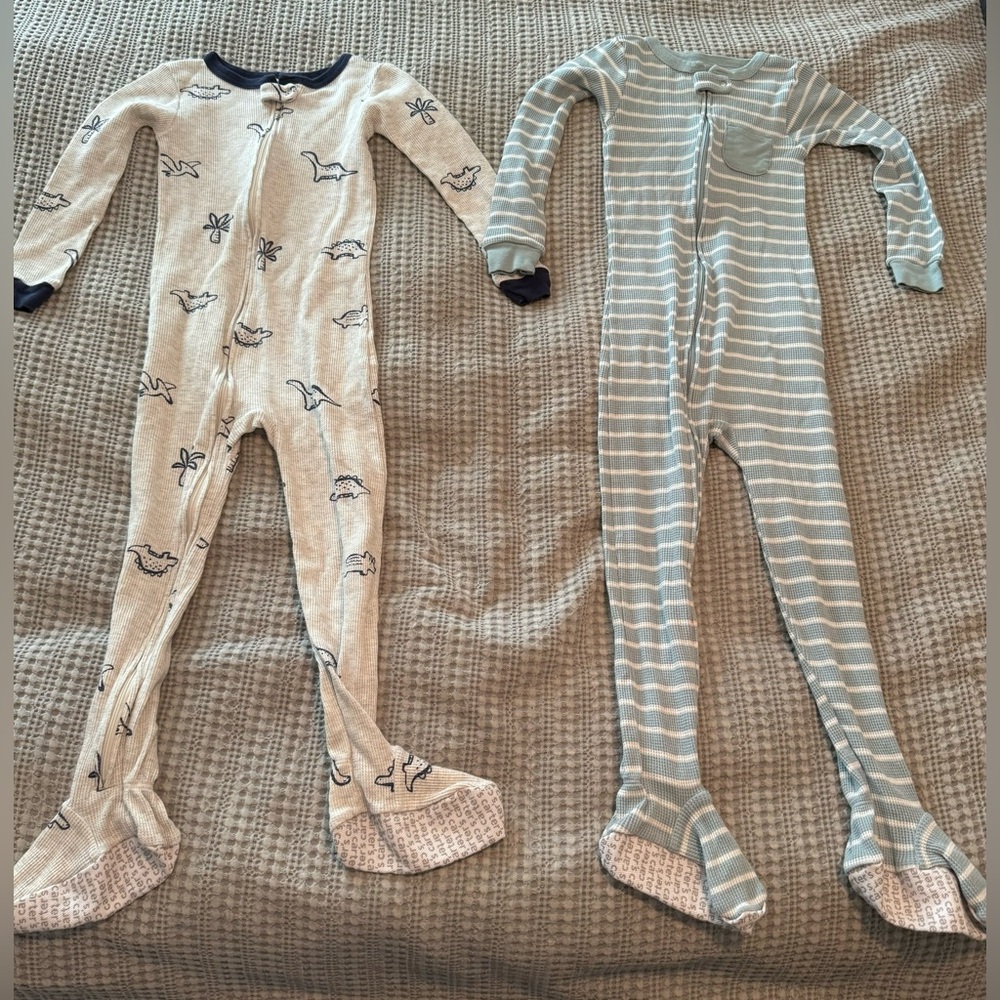 2 Carters Boy One Piece Pajamas